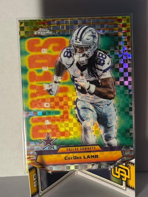 2025 Topps Chrome - Power Players CeeDee Lamb #PP-23 X-Fractor