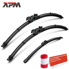 3x Scheibenwischer Wischerblatt Vorne Hinten L�nge 600/475/275 mm f�r BMW 3er