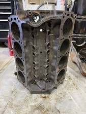 Ford 289 Block Out Of A Mustang. Bored .40 Over. Nice Block. Main Caps Installed