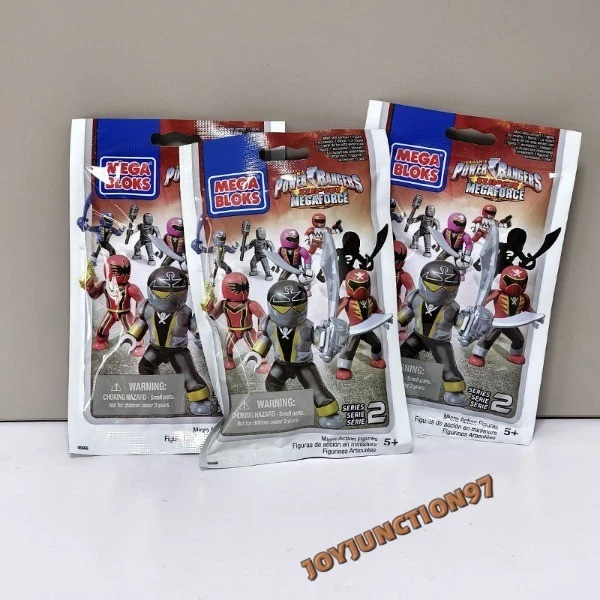 Mega Bloks Power Rangers Megaforce Series2 Building Figures Type Random 3x/24x - Image 3 of 4