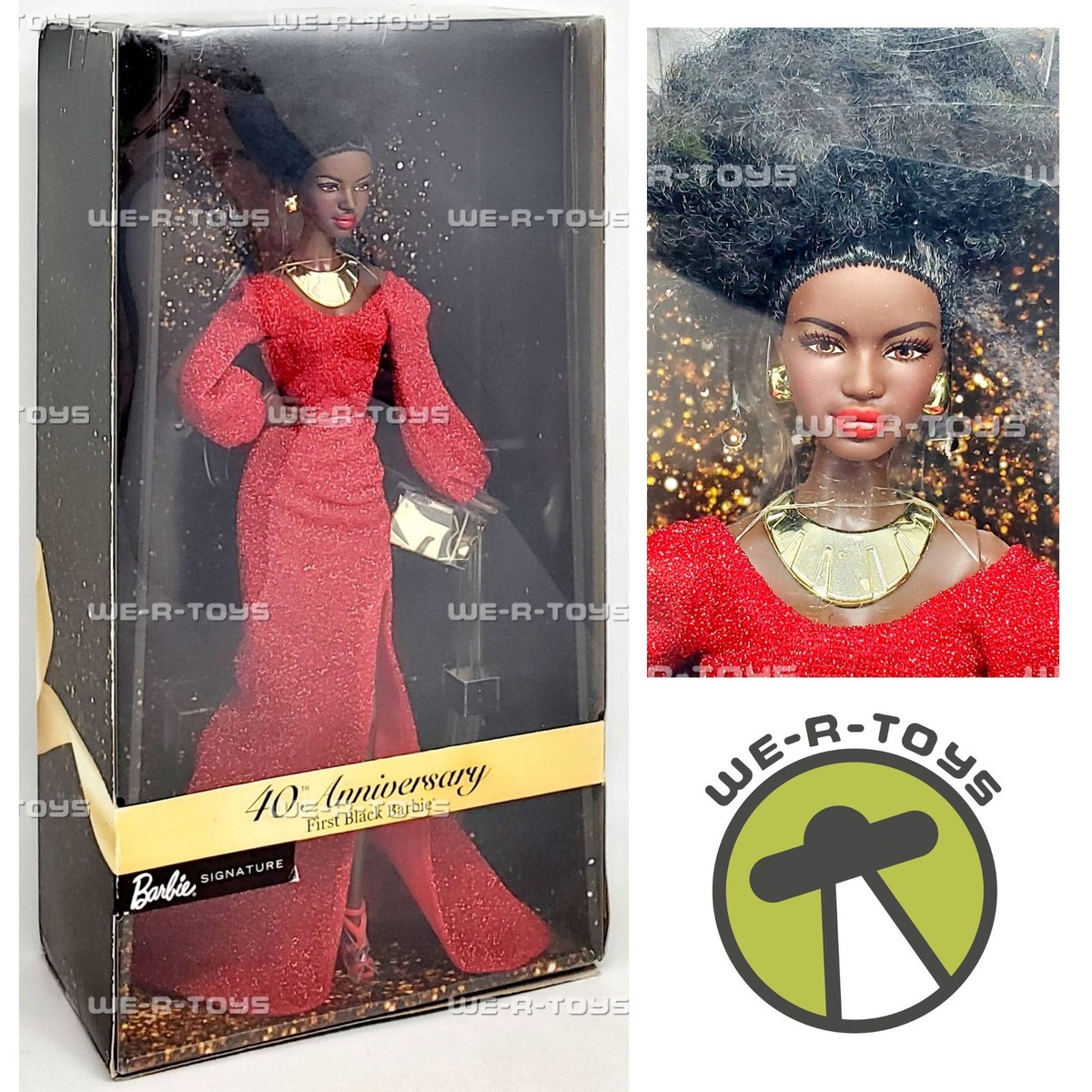 40th Anniversary First Black Barbie Barbie Doll 2019 Mattel GLG35 | eBay