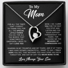 To My Mom Gift for Mother from Son From Daughter Mom Birthday Gift, Mothers Day