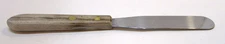 Vintage 1970s 3/4" Wide Spreader 7.5" Wilton Japan Stainless Steel w Wood Handle