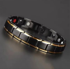 Copper Magnetic Bracelet Energy Healing Therapy Arthritis Pain Relief Men Women