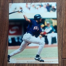 Otis Nixon MINNESOTA TWINS 8x10 Glossy Photo MLB Stolen Base Leader