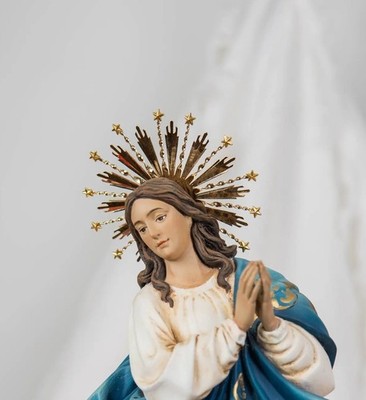 Handmade Gold 12 Star Halo Crown for Virgin Mary Statue 30-50cm Marian