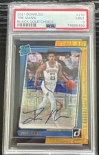 2021 Donruss Tre Mann Rated Rookie Black Gold Choice  PSA MINT 9