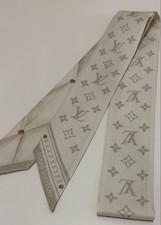 Louis Vuitton Bandeau Scarf 100% Silk Multicolor Good Condition