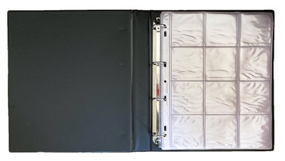 PANODIA 3310 - Ordner mit 30 PVC-Folien zur Aufbewahrung von Dias 6X6 / 6X7