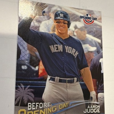 Topps 2018 Opening Day Before Opening Day Aaron Judge Yankees Insert BOD-AJ