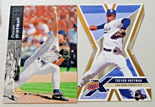 1994 Upper Deck Electric Diamond  Trevor Hoffman  &2008 Upper Deck Gold X