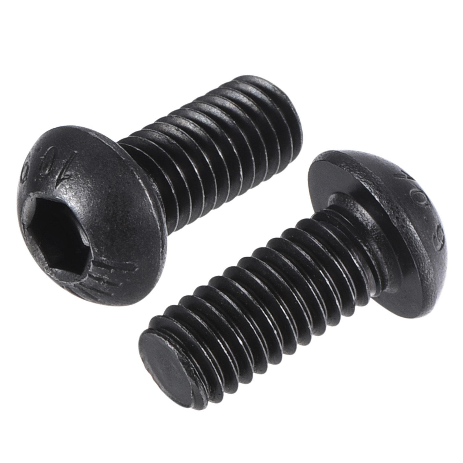 25pcs M6x14mm Hex Socket Button Head Cap Bolts Screws Alloy Steel