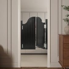 90x90cm Swing Solid Wood Door Partition Door For Shop Entrance Partition Door