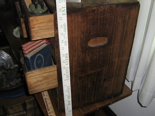 GREAT early 7 DRAWER APOTHECARY or SPICE CHEST IN ORIGINAL SURFACE - Picture 3 of 10