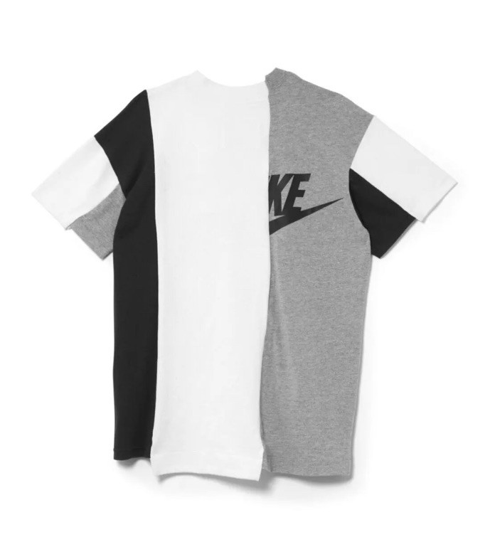 SACAI X NIKE T shirt ibrida Nike x Sacai NikeLab donna NRG taglia XS NUOVA