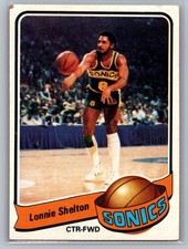 1979-80 Topps Lonnie Shelton #83 Seattle SuperSonics