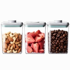 Pop Food Storage Containers Set Airtight Food Storage Containers with Pop Lid...
