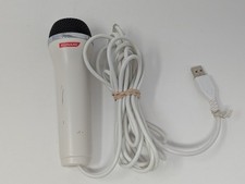 Konami Logitech Microphone USB Mic E-UR20 for Wii Xbox 360 PS2 PS3 White