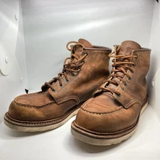 Red Wing Heritage 6" MOC Toe Boot Mens 1907 Copper Leather Boots Size 11.5 E2