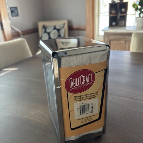 TableCraft doppelseitiger Serviettenspender Edelstahl - Bild 5 von 13