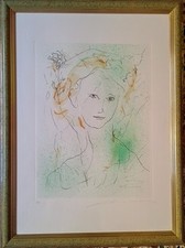 ernesto treccani Acquforte In Cornice Cm.70x50