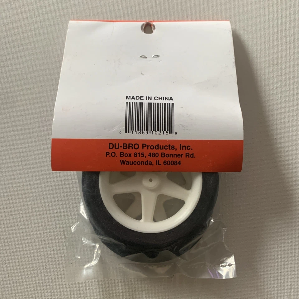 Du-Bro 3.0” Micro Sport Wheels (2.0mm) 300MS NEW - Image 3 of 3