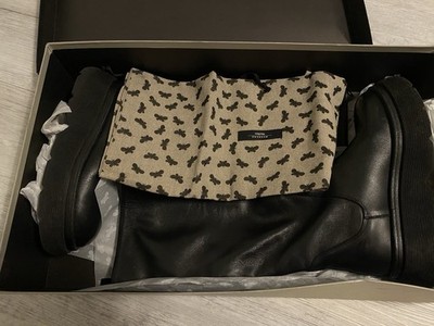 Max Mara Weekend Damen Stiefel Stiefelette Boots Schwarz Gr. 37
