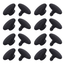 Deshionew 8 Sets Replacement Rivets, Clogs Shoe Strap 16 mm / 0.63 in, Black