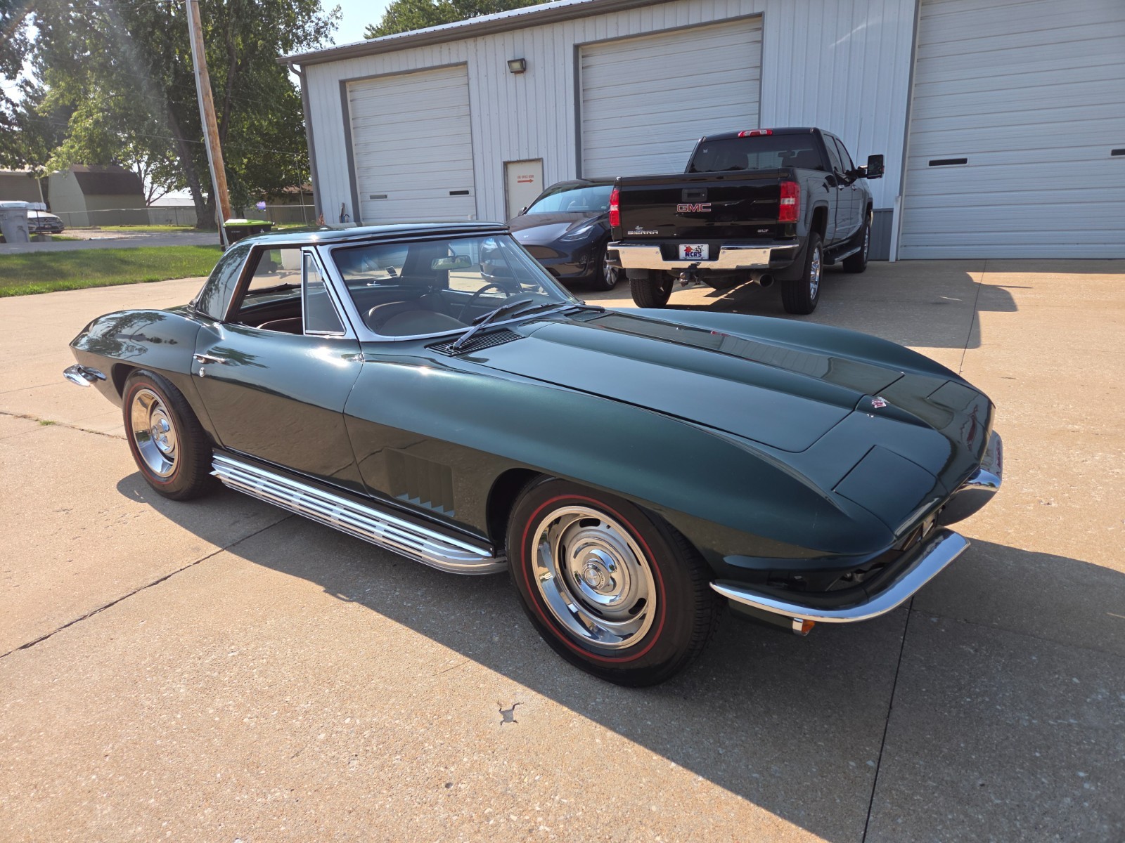 1967 GOODWOOD GREEN Chevrolet Corvette   | C2 Corvette Photo 10