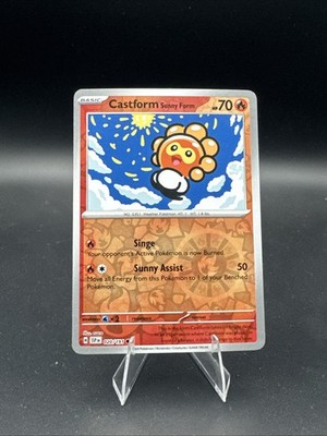 Castform Sunny Form 020/191 Sv08: Surging Sparks Reverse Holo
