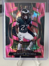 2025 Panini Select - Concourse Quinyon Mitchell #92 Pink Shock Prizm