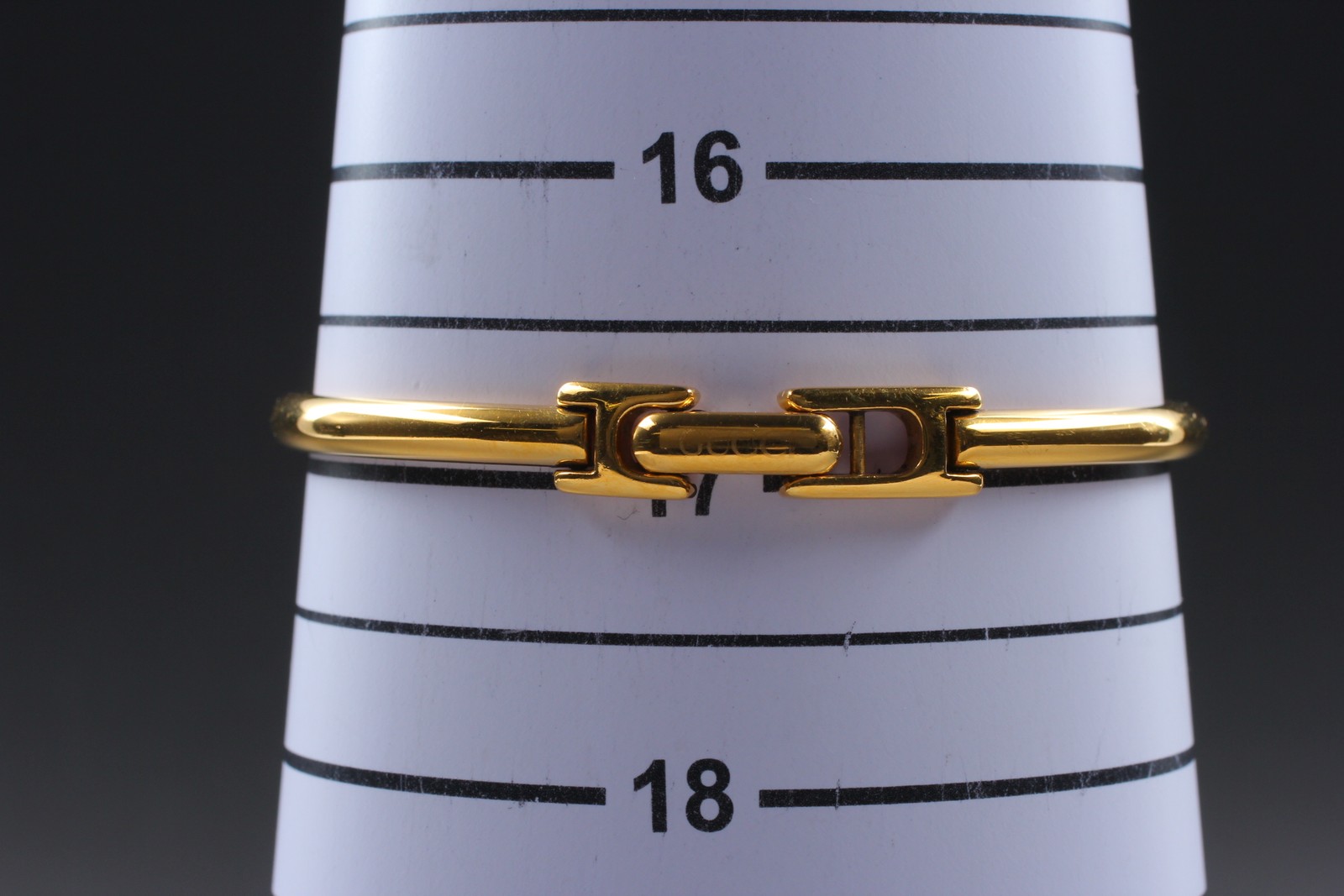 [Near MINT] GUCCI 1900L 19mm Gold White Dial Square Qz Women's Watch From JAPAN thumbnail 9