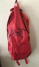 Arc'teryx Carrier Duffel 75 Travel Bag Waterproof Red Lightweight Packable