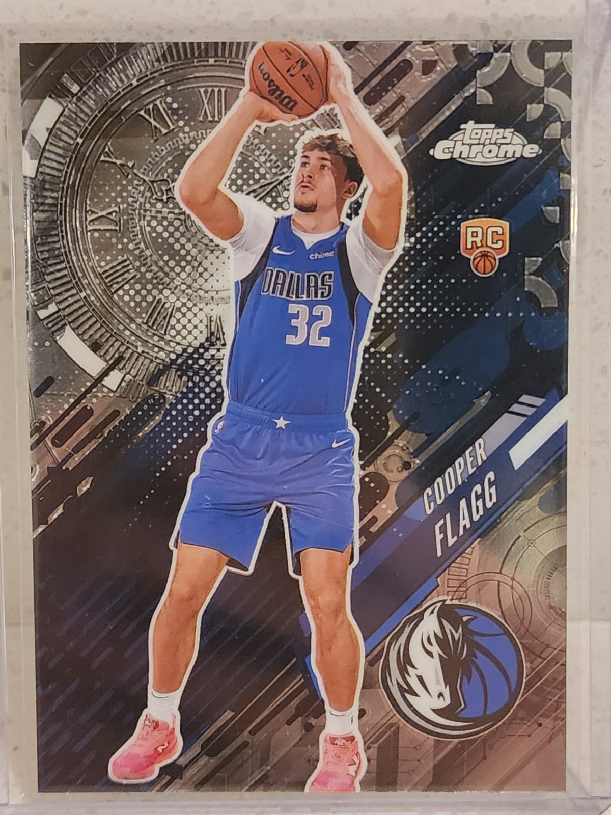 2025-26 Topps Chrome Cooper Flagg #GT-16 Go Time Rookie RC