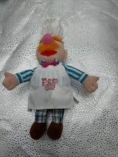 2004 Sababa Toys Muppets Swedish Chef Plush 10 Jim Henson Collectible