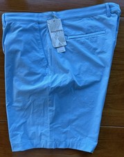 Tommy Bahama Mens Chip Shot Performance Shorts 42 X 9 Chambray Blue 110 Nwt