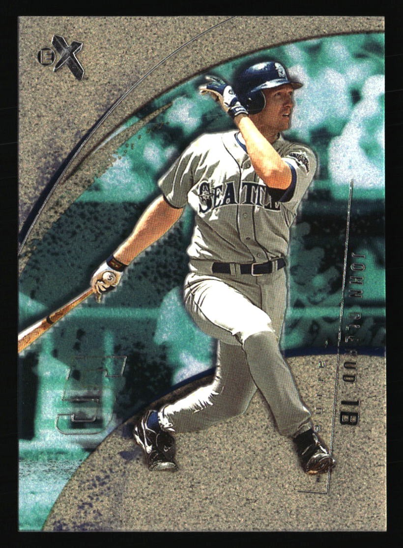 John Olerud 2002 Fleer E-X #36 BASEBALL Card Seattle Mariners