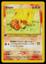 Pokemon Card - Vulpix Neo Destiny 91/105 1st Edition Common on eBay