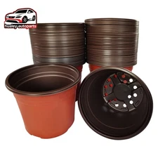 100pcs Plant Planter Garden Nursery Seedling Container Seed Starting Pot Plastic