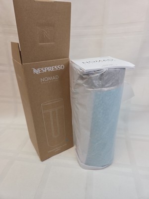 Nespresso NOMAD TRAVEL MUG  - AQUARELLE BRIGHT BLUE NEW Boxed size L