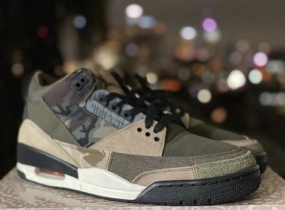 AIR JORDAN 3 RETRO 'PATCHWORK' SIZE 11.0 DS 100% AUTHENTIC ITEM DO1830-200