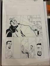 Invincible 22 Original Comic Book Art Angstrom Levy Mauler Twins Ryan Ottley