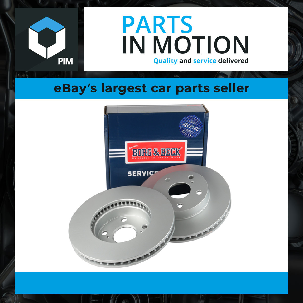 2x Brake Discs Pair Solid Front 275mm BBD5566 Borg & Beck Set 435120K120 Quality