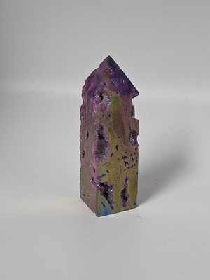 3.5'' 104g Aura Sphalerite Column Pillars Tower - USA