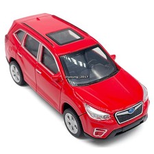 1:43 Subaru Forester Model Car Diecast Toy Vehicle Boys Toys for Kids Gifts Red