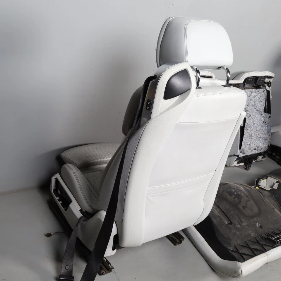 2012-2018 BMW M6 F12 Convertible Seat Set Front Rear Silverstone OEM Used NOTE Foto 4 de 4