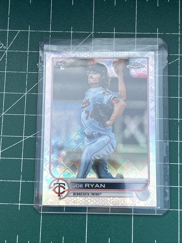 2022 Topps Chrome Logofractor #57 Joe Ryan Rc