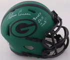 Ahman Green Signed Packers Rave Alternate Speed Mini Helmet Inscribed "Bears Sti