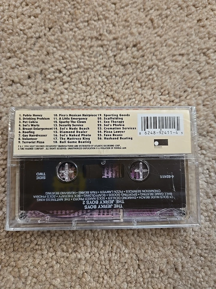Jerky Boys 2 (Cassette, 1994), Sealed, Brand New - Image 2 of 3