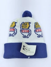 Brand New Vintage ESSO Oil Service Gas Station Winter Hat Cap NOS K Brand Tag